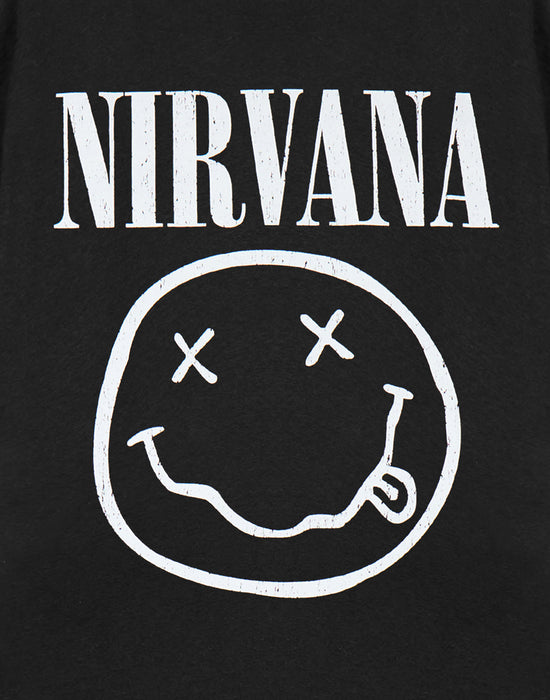 Nirvana Smiley Logo Mens & Womens Unisex T-Shirt