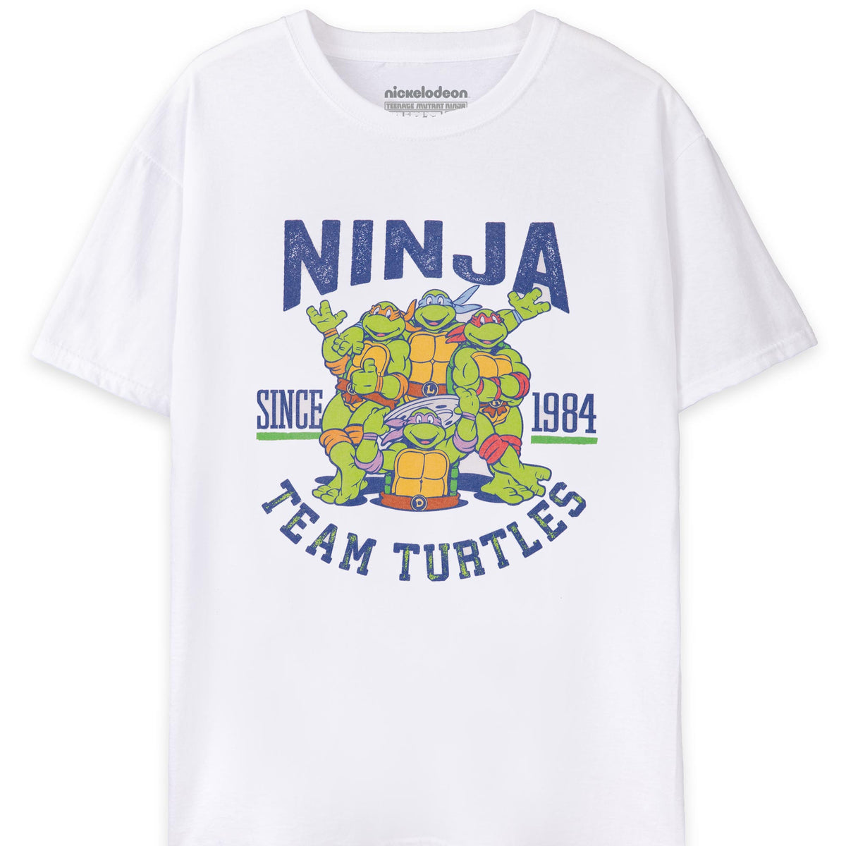 Men's Teenage Mutant Ninja Turtles Turtle-y Awesome Circle T-shirt - White  - Large : Target