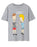 Beavis & Butthead Men's Grey Marl T-Shirt