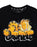 Garfield Sleeping Garfield Mens Black Short Sleeved T-Shirt