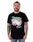 Nickelodeon Ren & Stimpy Graffiti Mens Black Short Sleeved T-Shirt