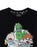 Rugrats Nickelodeon Dino Chase Men's Black Short-Sleeved T-Shirt