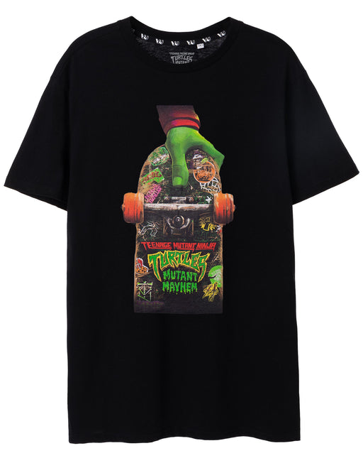 Teenage Mutant Ninja Turtles Donnie Arcade Ninja Adult Short Sleeve T-Shirt Black Heather / M