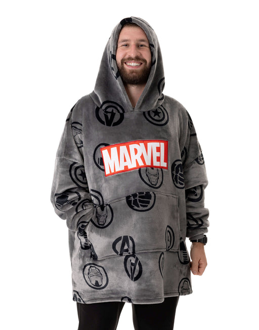 Marvel grey hoodie sale