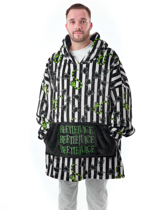 Beetlejuice Wearable Blanket Hoodie