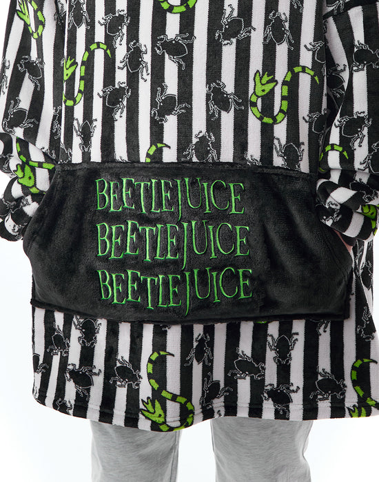 Beetlejuice Wearable Blanket Hoodie