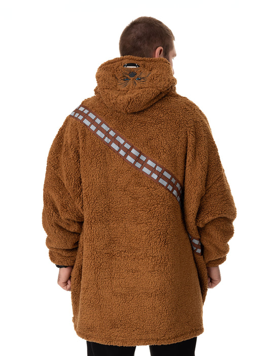 Star Wars Chewbacca Unisex Brown Blanket Hoodie