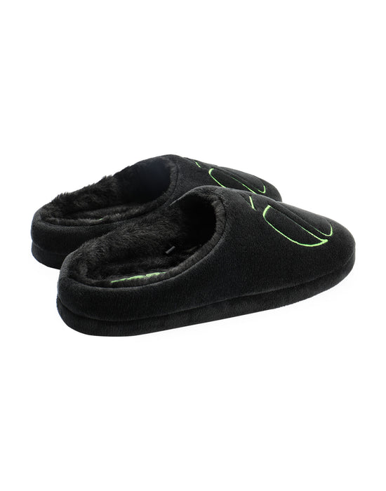 Xbox Logo Mens Black Mule Slippers