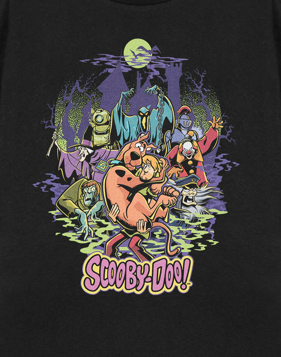 Scooby Doo Scooby Halloween Unisex Black Short Sleeved T-Shirt