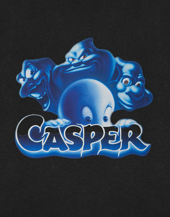 Casper Casper & Friends Unisex Black Short Sleeved T-Shirt