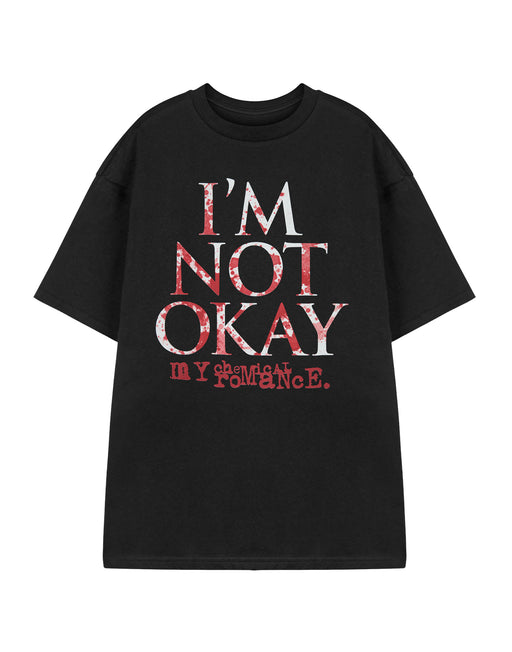 My Chemical Romance I'm Not Okay Unisex Black Short Sleeved T-Shirt