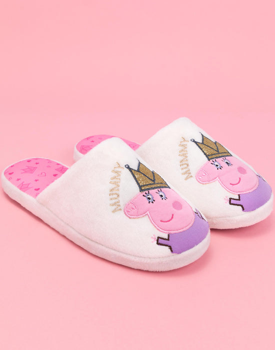 Peppa Pig Queen Mummy Slippers For Women