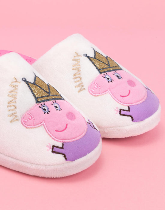 Peppa Pig Queen Mummy Slippers For Women