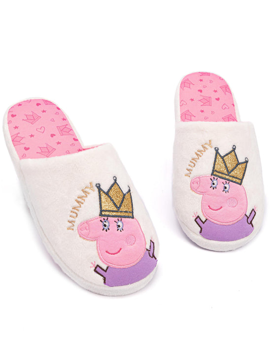 Peppa Pig Queen Mummy Slippers For Women