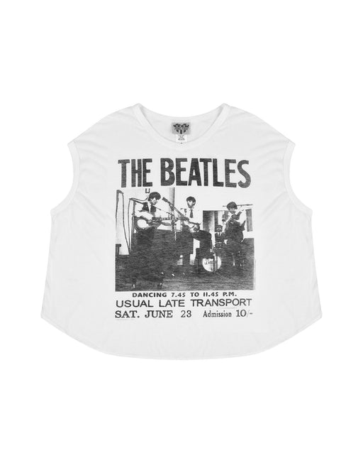 The Beatles Womens Black Short Sleeved T-Shirt