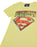 DC Comics Superman Womens Yellow Short Sleeved T-Shirt