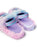 Disney Fluffy Ombre Stitch Character Womens Multicoloured Slider Slippers