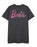 Barbie Logo T-shirt Dress Womens Grey Short Sleeved T-Shirt Dress