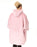 Hello Kitty Character Face Womens Pink Blanket Hoodie