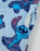 Disney Stitch Character Womens Blue Zip Through Blanket Hoodie