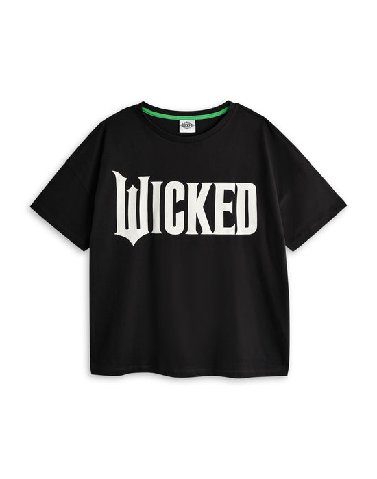 Wicked Womens Black Pyjama Set