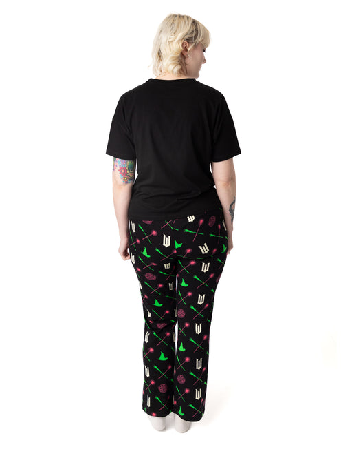 Wicked Womens Black Pyjama Set