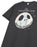 Disney The Nightmare Before Christmas Sally & Jack Womens Black Short Sleeve Nightdress