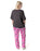 Disney The Nightmare Before Christmas Womens Black & Pink Pyjama Set