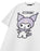 Hello Kitty Kuromi Pastel Womens White Short Sleeved T-Shirt