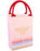 DC Comics Logo & Icon Print Womens Pink Lunch Bag Bottle and Snack Pot