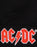 AC/DC Knitted Mens Black Beanie Hat