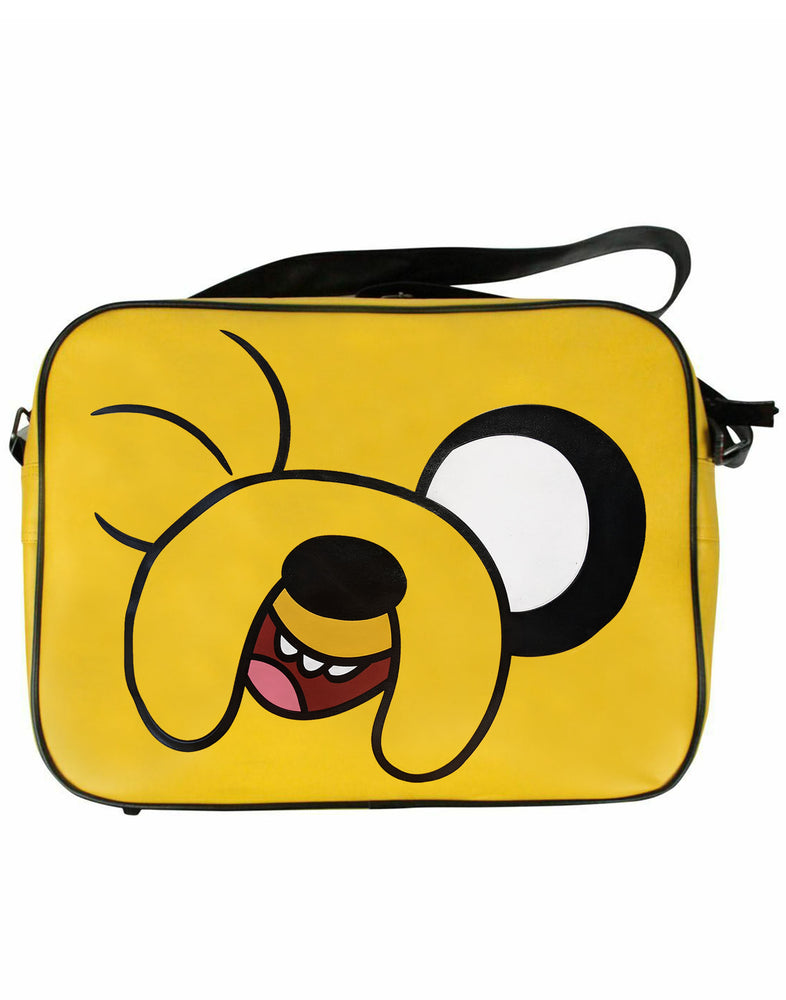 Adventure Time Jake Mens Yellow Messenger Bag