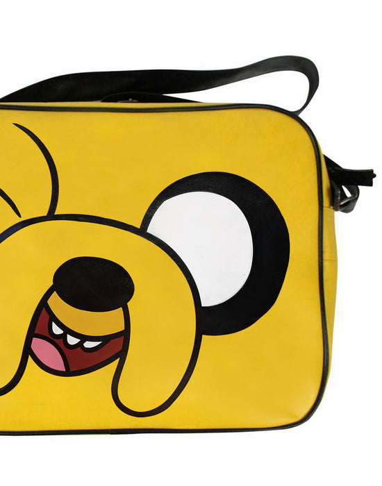 Adventure Time Jake Mens Yellow Messenger Bag