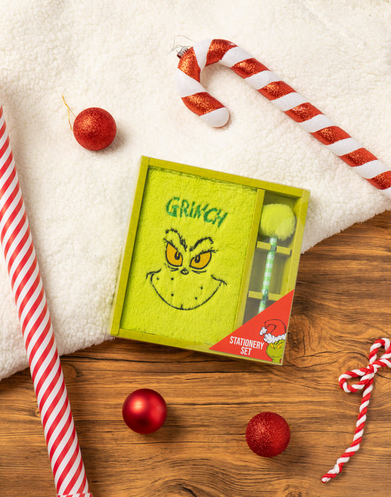 The Grinch Green Stationery Set