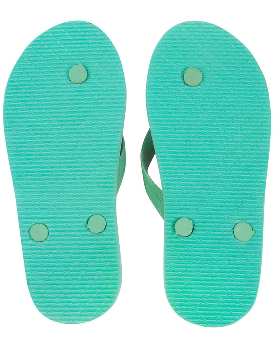 Adventure Time Jake Boys Blue Flip Flops