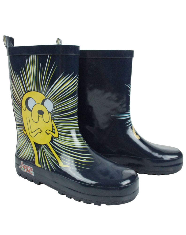 Adventure Time Boys Blue Wellington Boots without Handles