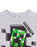 Minecraft Creeper Boys White Short Sleeved T-Shirt