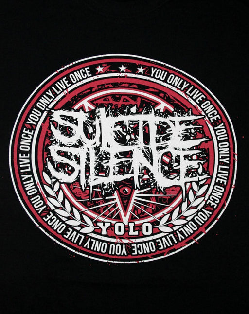 Suicide Silence Mens Black Short Sleeved T-Shirt