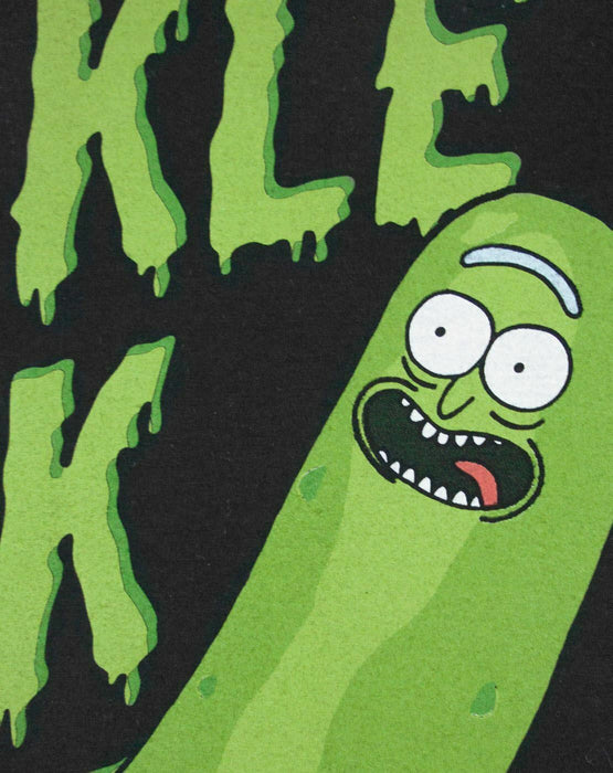 Rick And Morty Pickle Rick Mens Black Short Sleeved T-Shirt