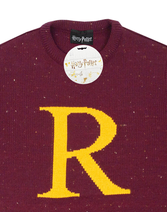 Harry Potter Ron Weasley Mens Red Jumper