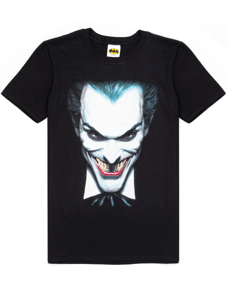 DC Comics The Joker Mens Black Short Sleeved T-Shirt