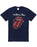 The Rolling Stones Mens Blue Short Sleeved T-Shirt