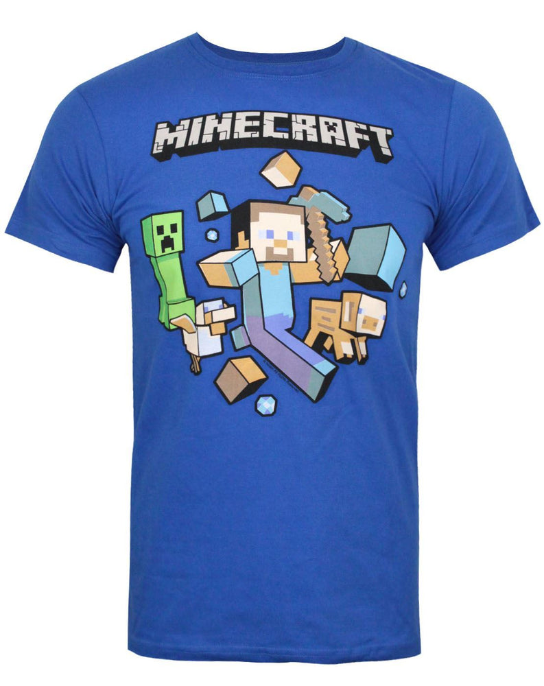 Minecraft Run Away Boys T-Shirt