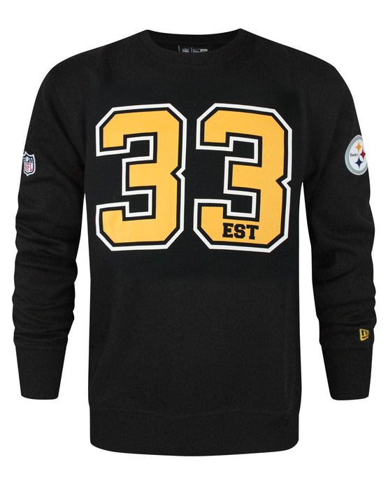 New Era NFL Pittsburgh Steelers Team Number Men's Sweater