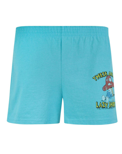 Junk Food Smurfs Lazy Women's Shorts