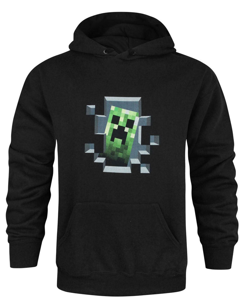 Minecraft Creeper Inside Men's Hoodie