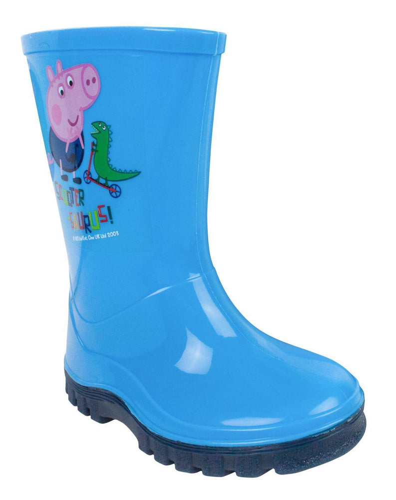 Peppa Pig George Scooter-Saurus Boy's Wellies