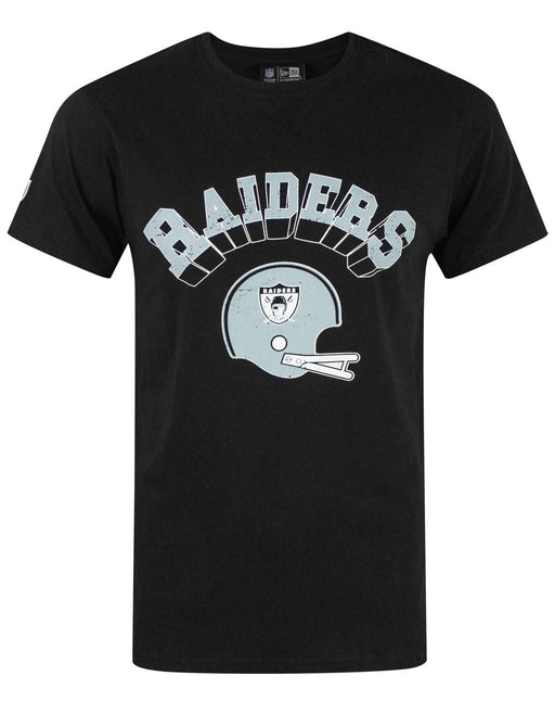 New era NFL Oakland Raiders Graphic Helmet Short Sleeve T-Shirt Black