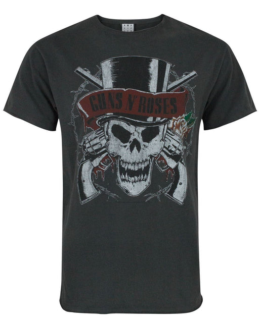 Amplified Guns N Roses Deaths Head Men's T-Shirt