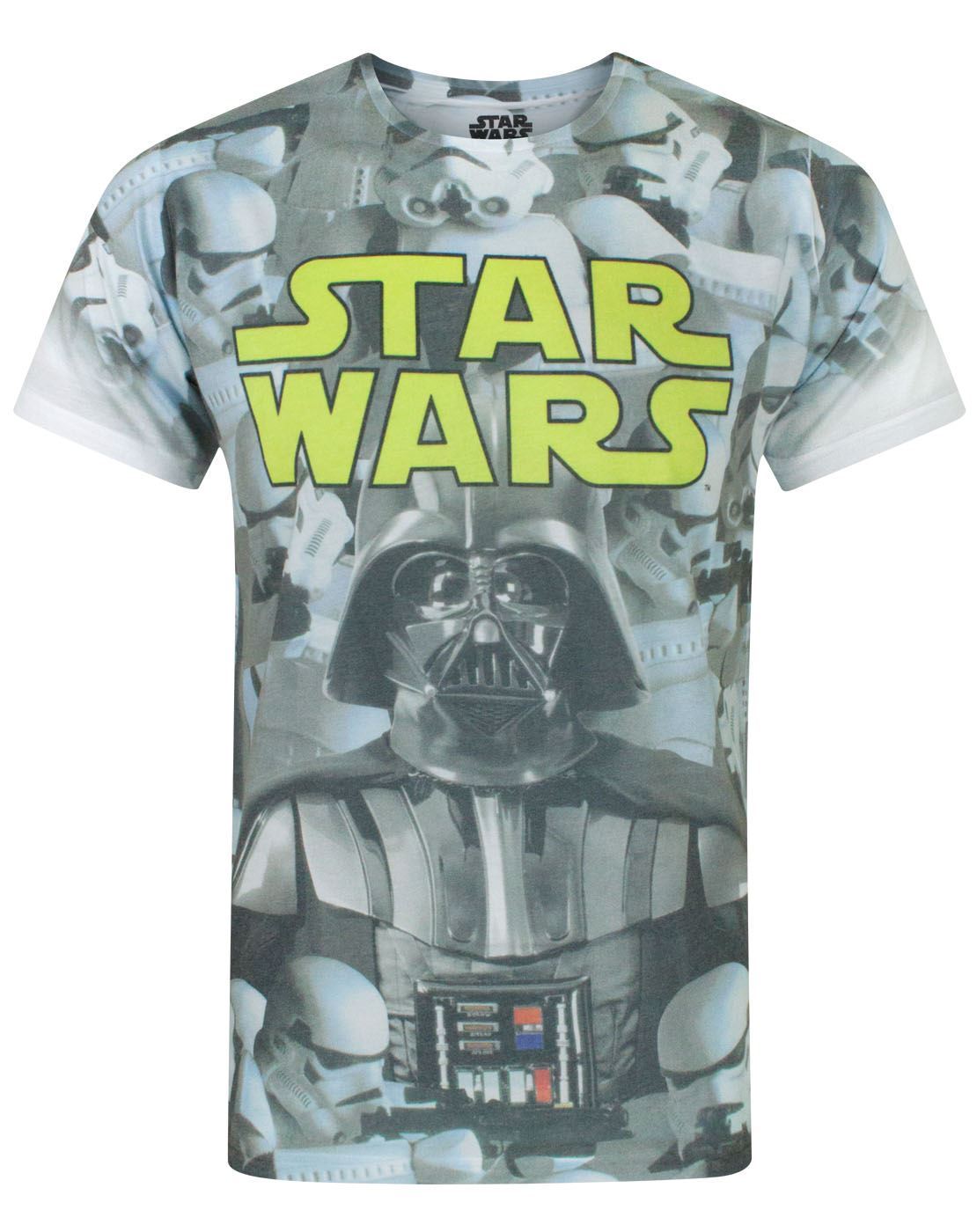 Star Wars Imperial Photo Montage Sublimation Men's T-Shirt — Vanilla ...